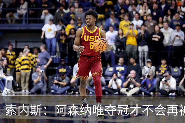索内斯：阿森纳唯夺冠才不会再被当陪衬
